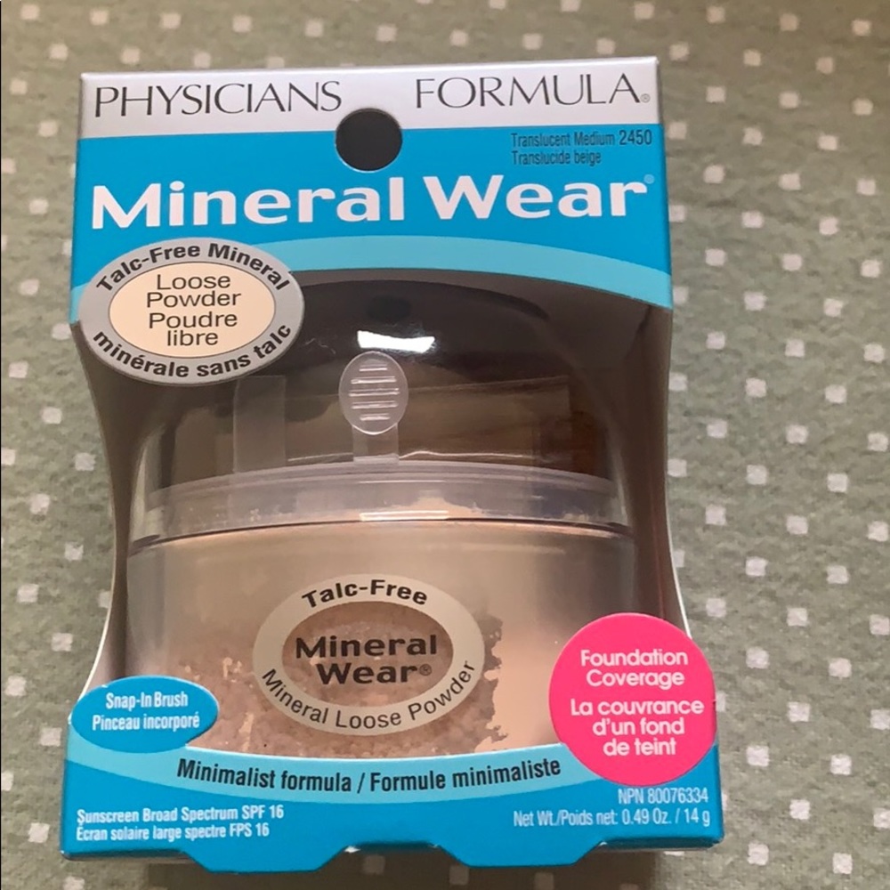 Physicians formula loose powder medium beige